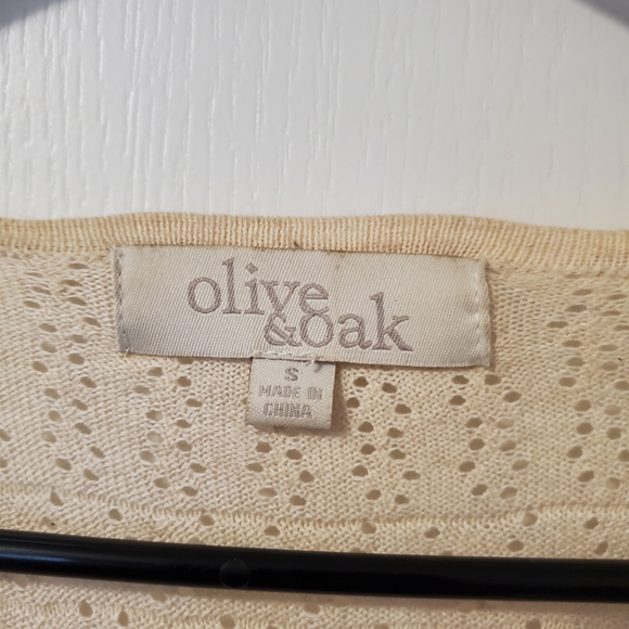 Olive and Oak Cream Knitted Sweater (size S) - Picture 2 of 10
